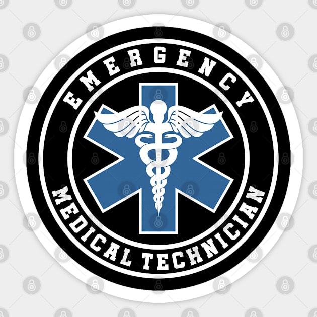 EMT Emergency medical technician Sticker by Caskara